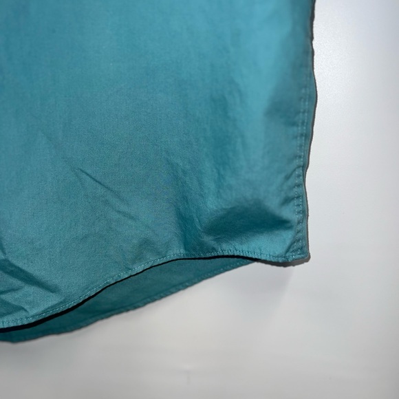 Chereskin Shirt Mens Extra Large Blue Long Sleeve Cotton Blend Single Needle - Picture 8 of 15